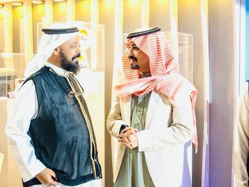 الشريف سهيل يستقبل سعادة الشيخ عبدالقادر الجبرتي